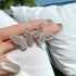 Sparkling Butterfly Earrings