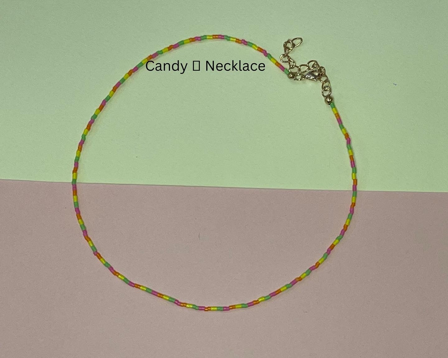 Necklace Beaded chain