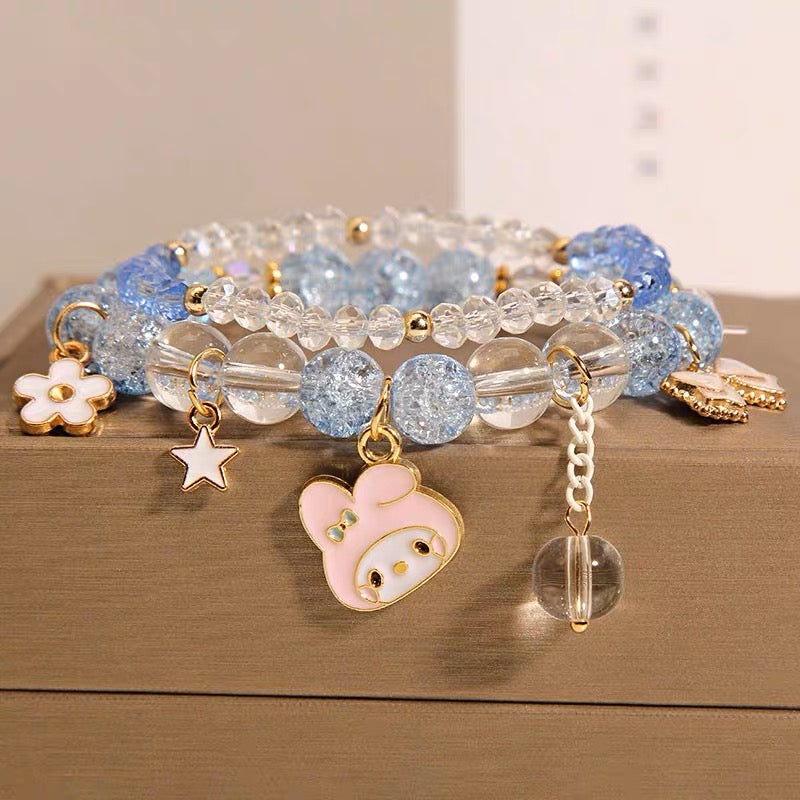 My Melody Crystal Beads bracelet