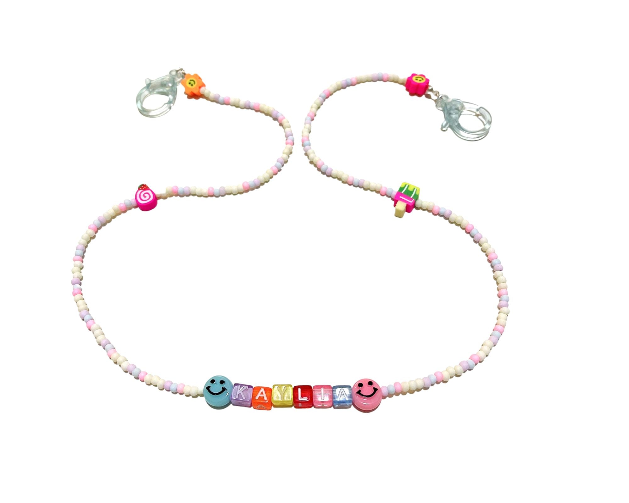 Customisable Kids Mask chain