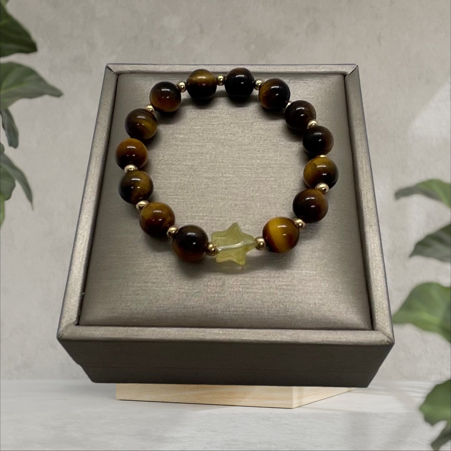 Natural Gemstones Bracelet, Tiger Eyes Bracelet, Couple Bracelet