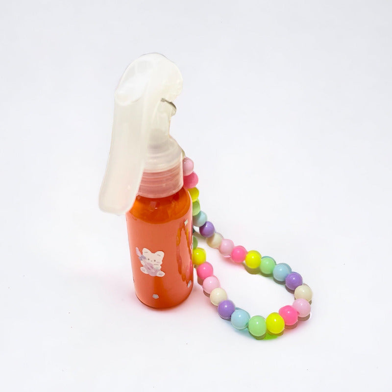 Spray bottle orange, Spray Bottle with Wrist Chain
