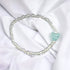 Acrylic Crystal Heart Beads Bracelet