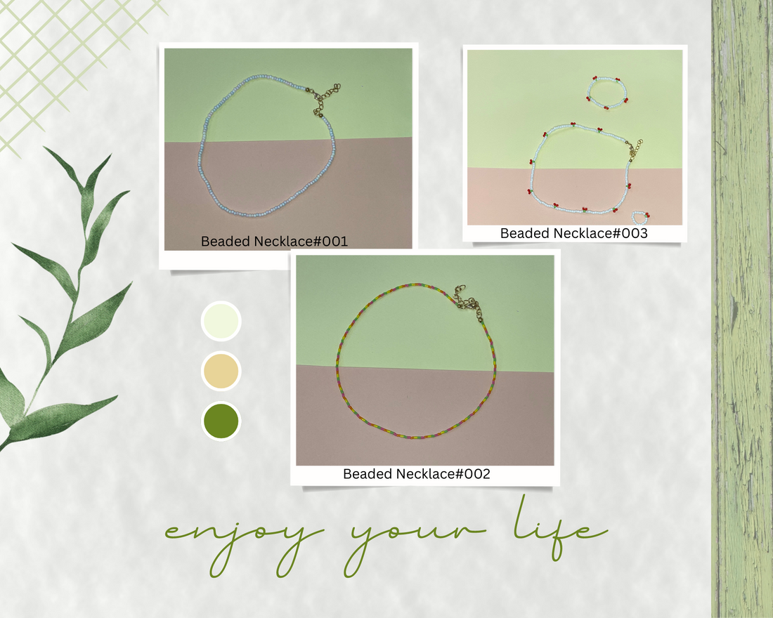 Necklace Beaded chain