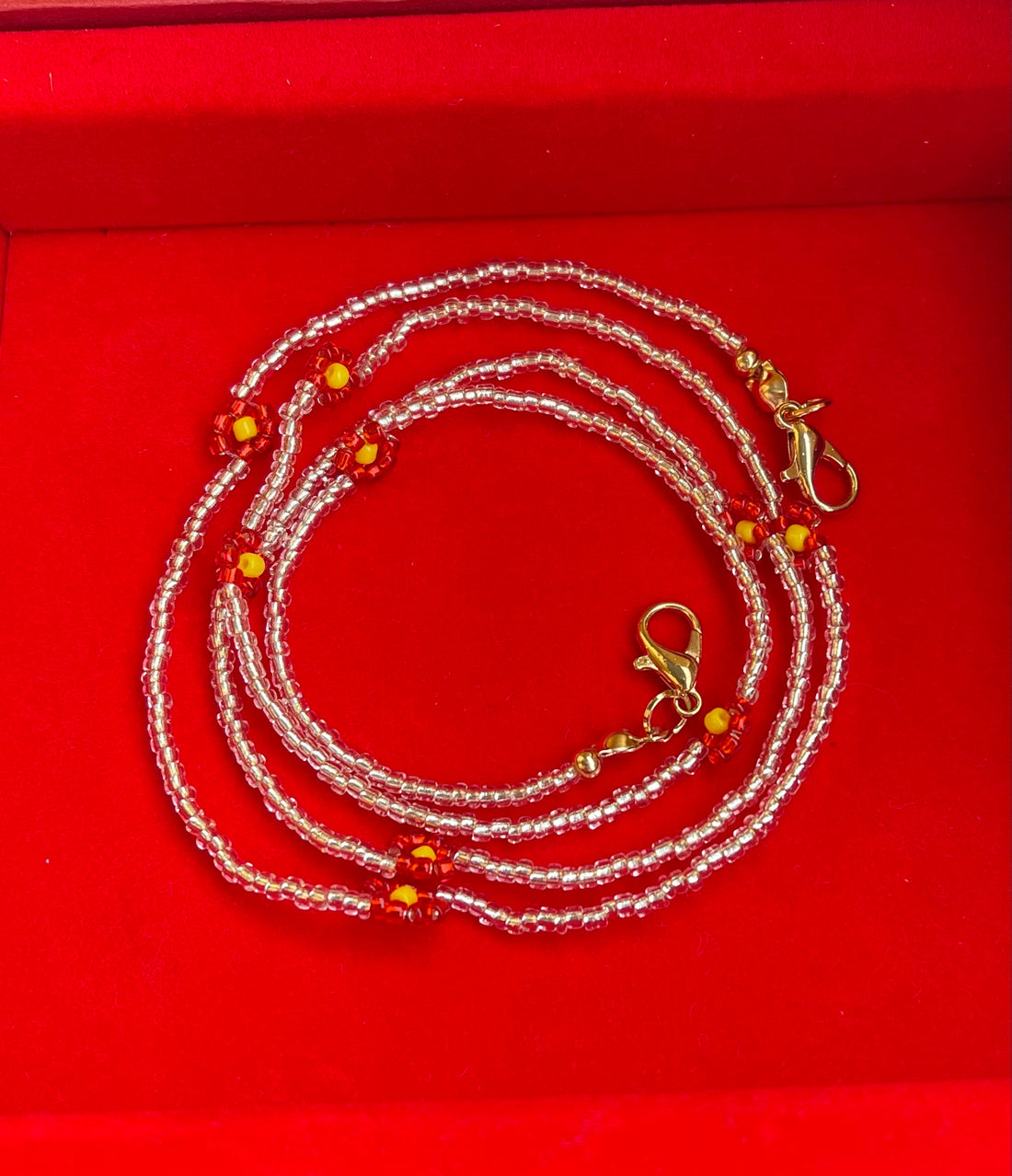 Daisy Flower Mask Chain Glasses chain Eyeglasses holder