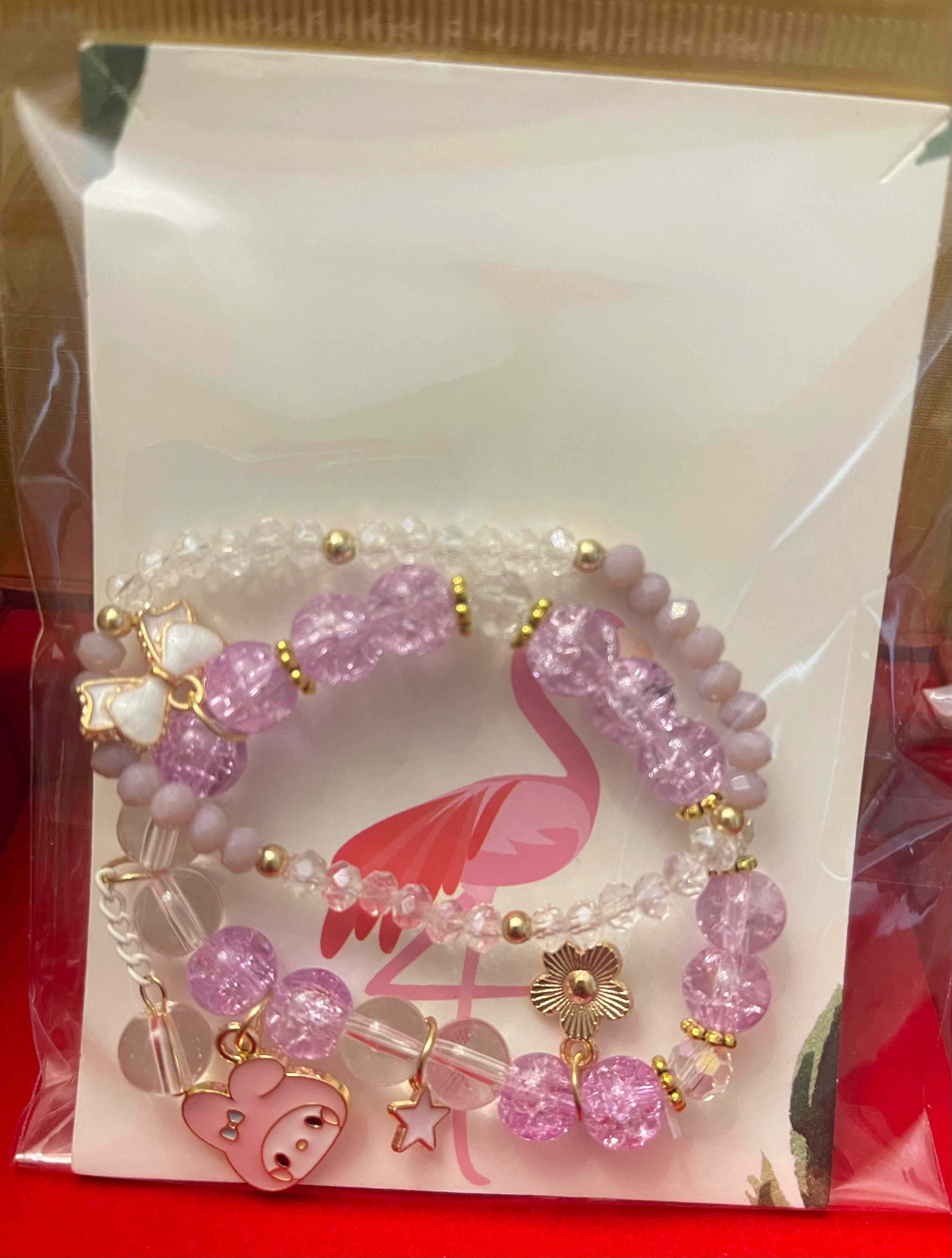 My Melody Crystal Beads bracelet