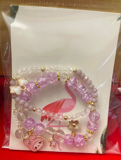 My Melody Crystal Beads bracelet