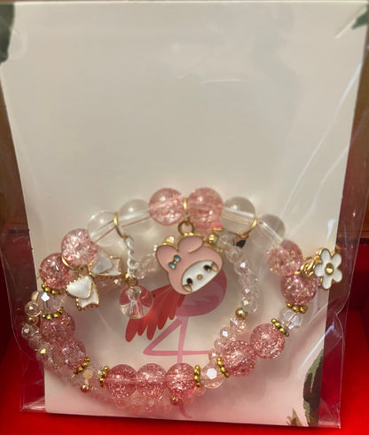 My Melody Crystal Beads bracelet