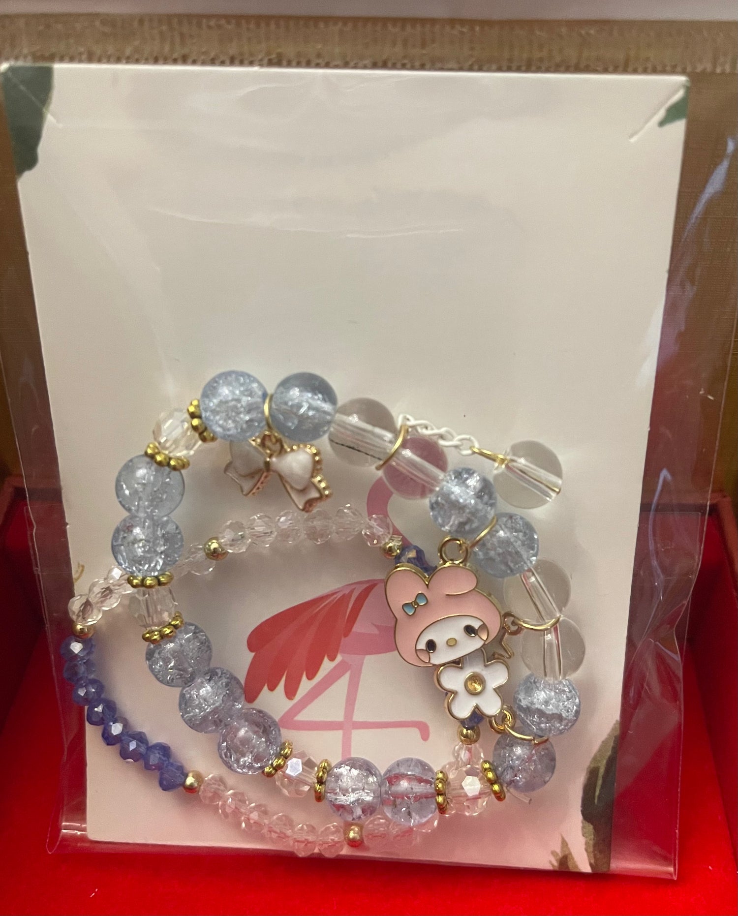 My Melody Crystal Beads bracelet