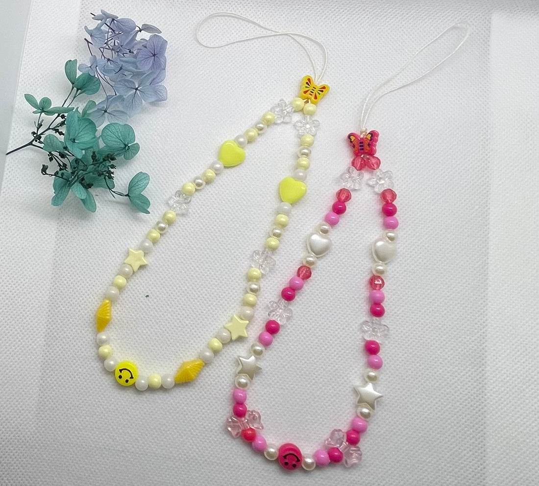 chain and bar oil, chain and binders, chain and lock, chain and sprocket, chain and sprocket kit, chain armor, Beaded Butterfly Phone Charm